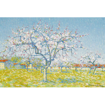 РЕПРОДУКЦИИ НА КАРТИНИ Цъфнала овощна градина (1912)